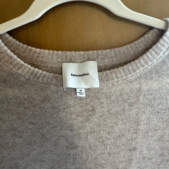 Reformation Cashmere Boyfriend Sweater - Picture 3 of 3